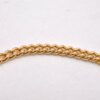 Authentic Christian Dior Chain Rhinestone Bracelet Gold Tone CD 0539J