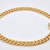 Authentic Christian Dior Chain Bracelet Rhinestone Gold Tone CD 3982K