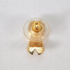 Authentic Christian Dior Vintage Rhinestone Earrings Gold Tone CD 4350K