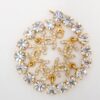 Chanel Vintage 96P “1995 Barbie” Crystal 5 CC Charm Bracelet
