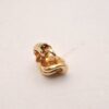 Authentic Christian Dior Clip-On Earrings Rhinestone Gold Plated CD 6861J