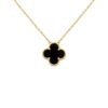 Camilla Necklace – Gold + Black