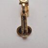 Authentic Christian Dior Rhinestone Clip-On Earrings Gold Plated CD 8037I
