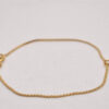 Authentic Christian Dior Vintage Chain Bracelet Gold Tone CD 8205I