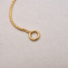 Authentic Christian Dior Vintage Chain Bracelet Gold Tone CD 8205I