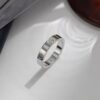 Love Wedding Band (White Gold)